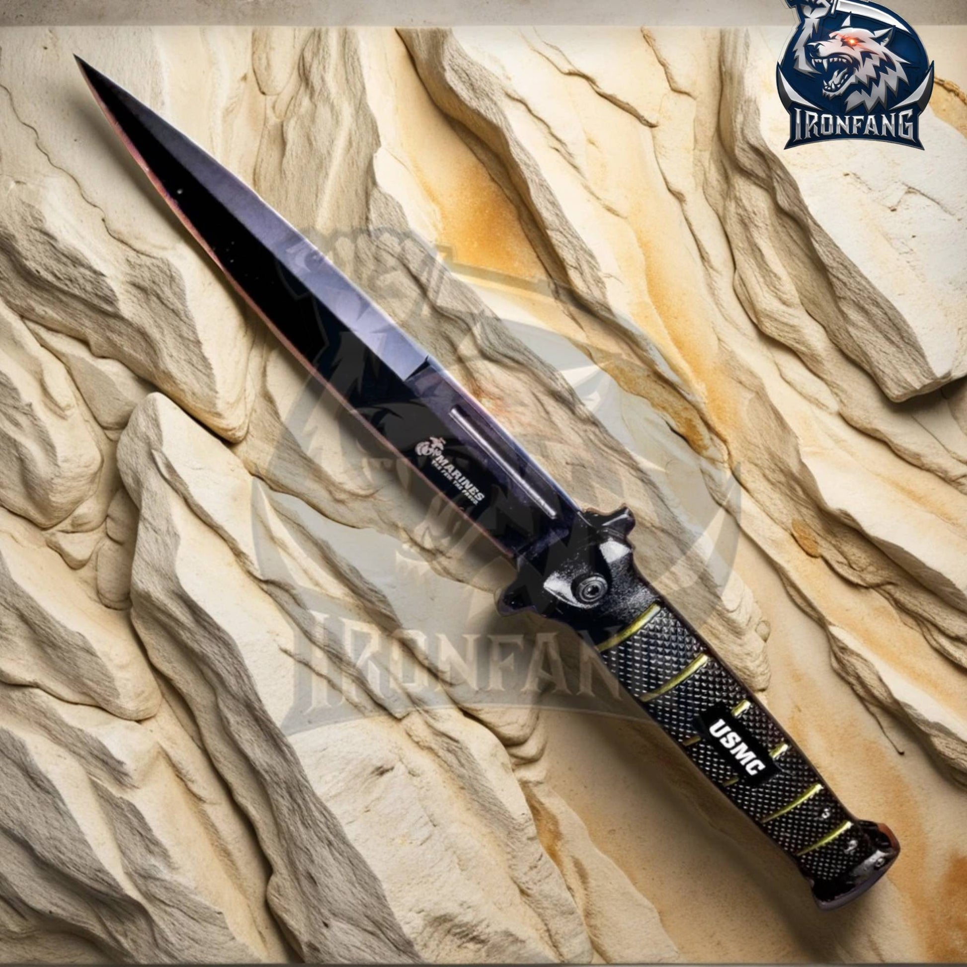 12-Inches-Extra-Large-USMC-Marines-Knife-Stiletto-Ironfangknife