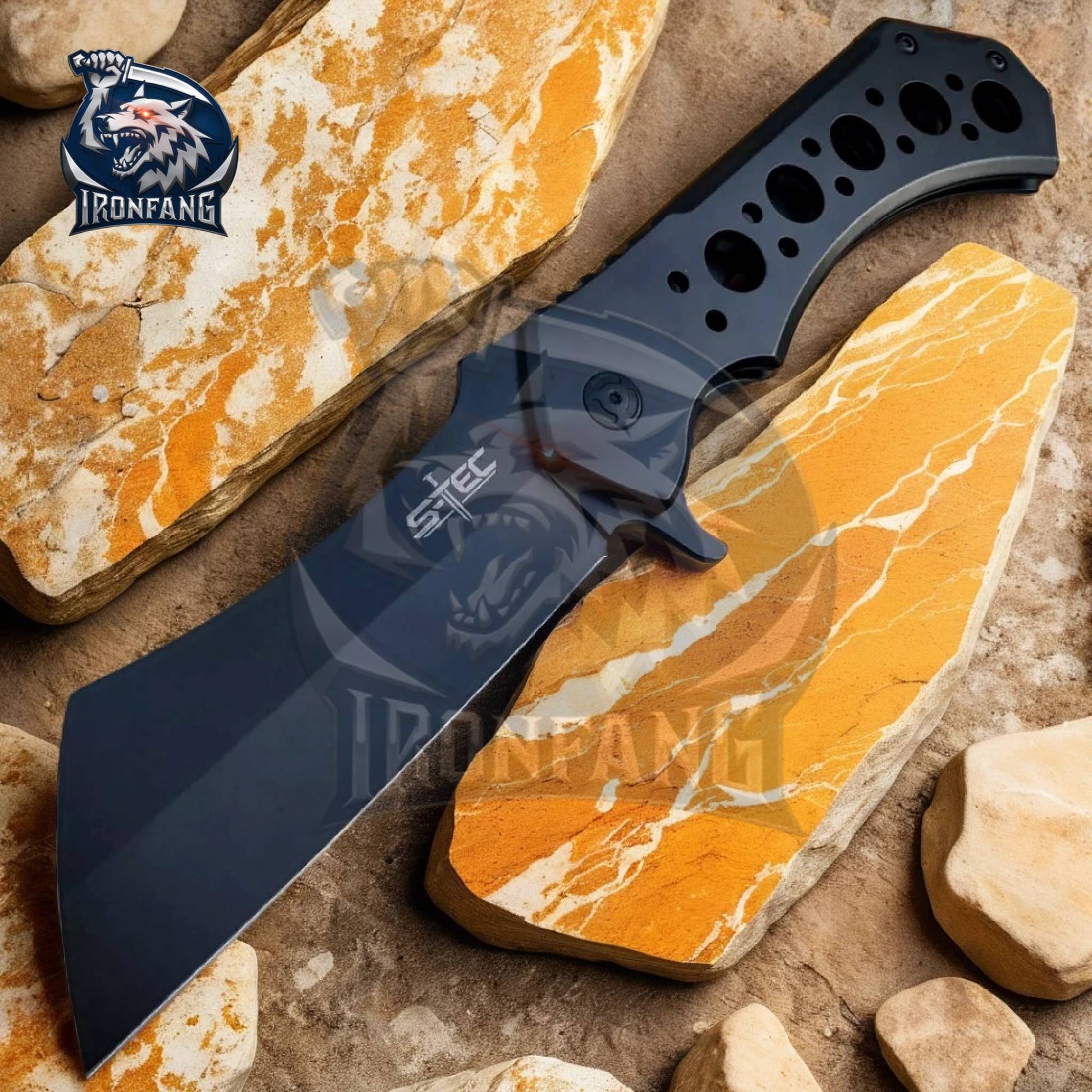 12-Inches-Giant-Black-Cleaver-Ironfangknife