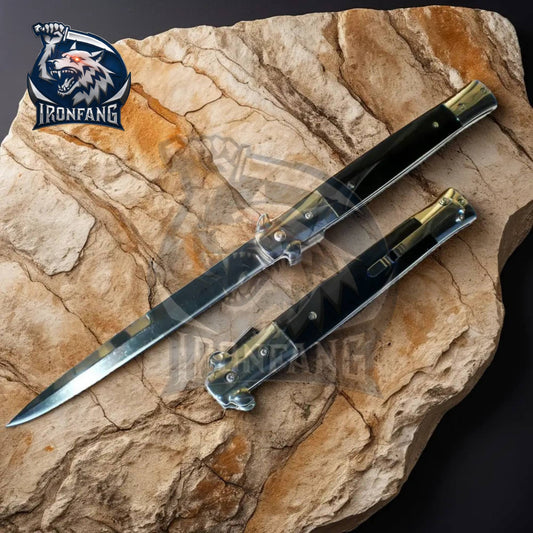 13-inches-Godfather-Italian-Stiletto-Folding-Knife-Ironfangknife