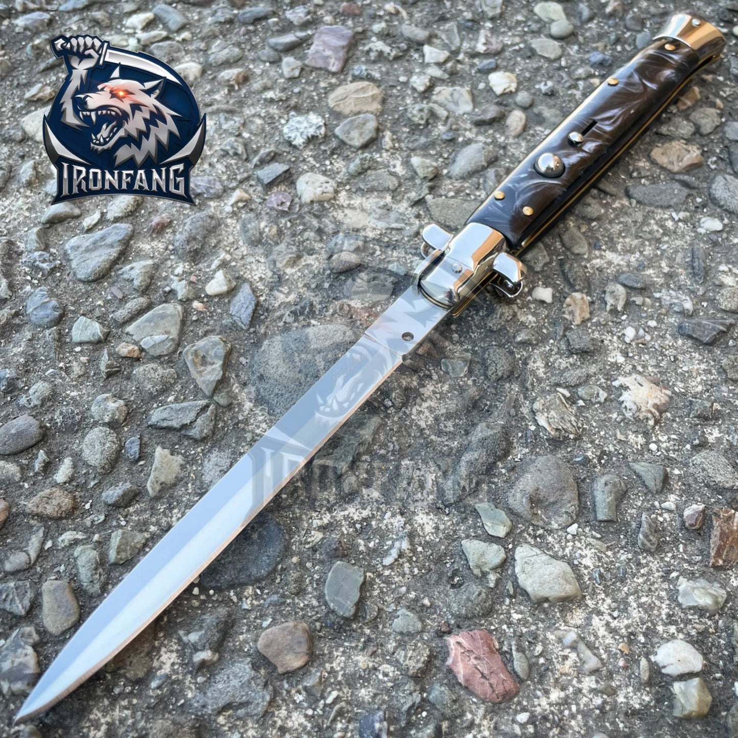 13 premium big boy stiletto ironfang knife