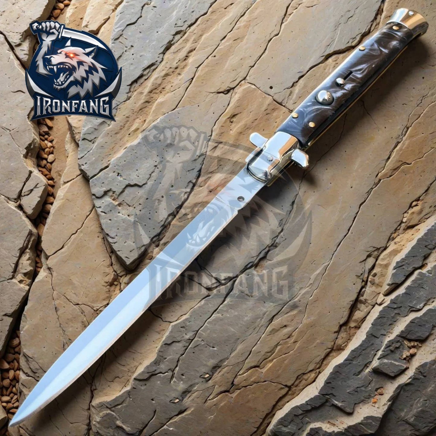 13 premium big boy stiletto ironfang knife