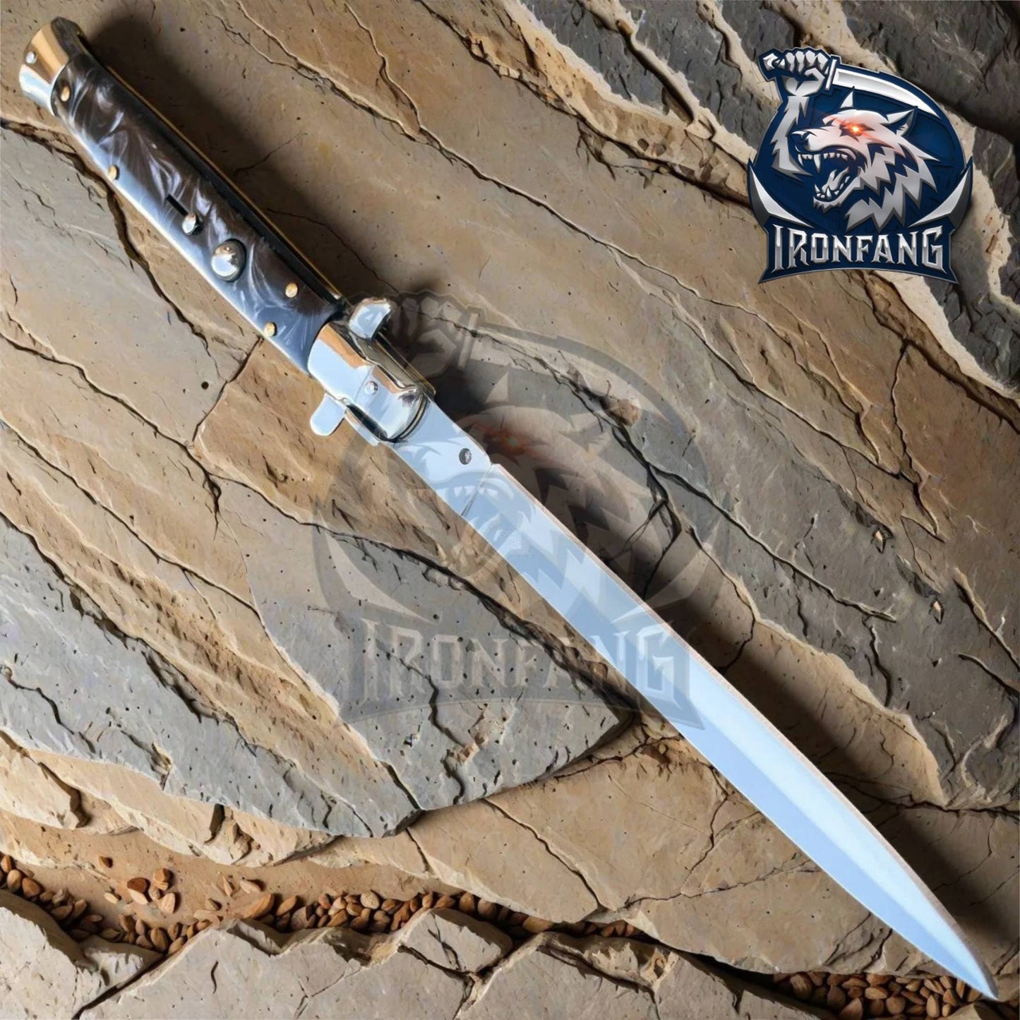 13 premium big boy stiletto ironfang knife