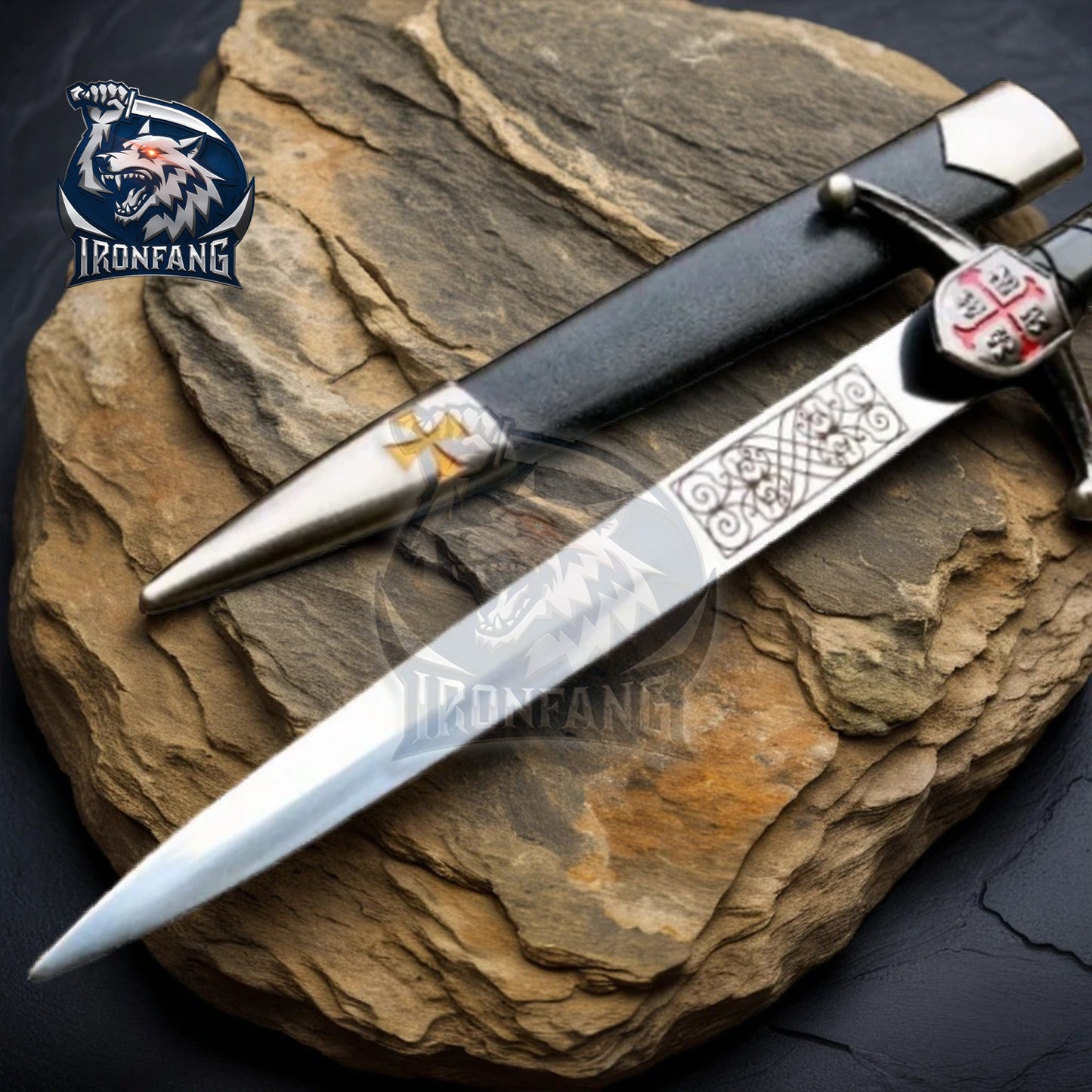 15-celtic-cross-crusader-sword-knife-dagger-ironfangknife
