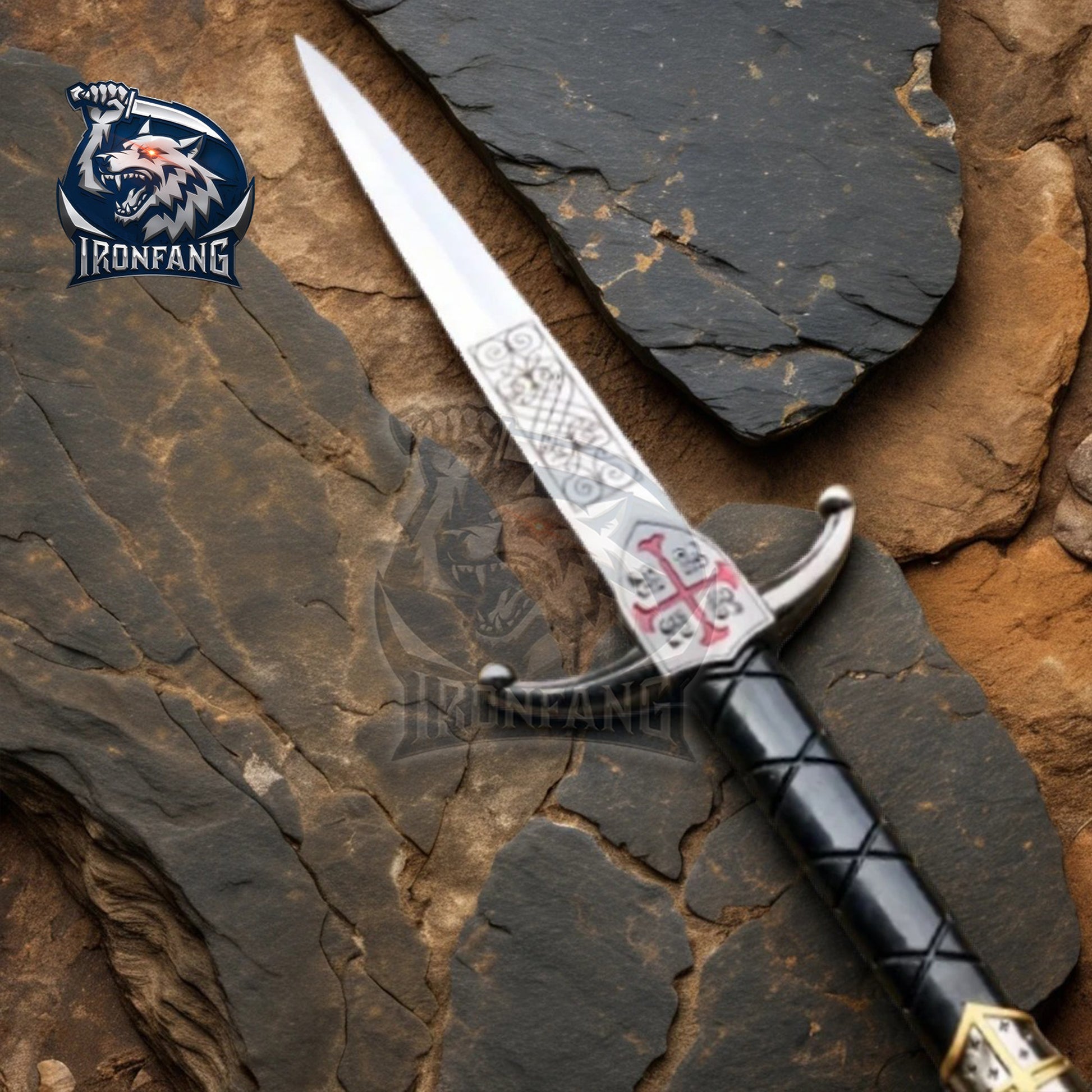 15-celtic-cross-crusader-sword-knife-dagger-ironfangknife