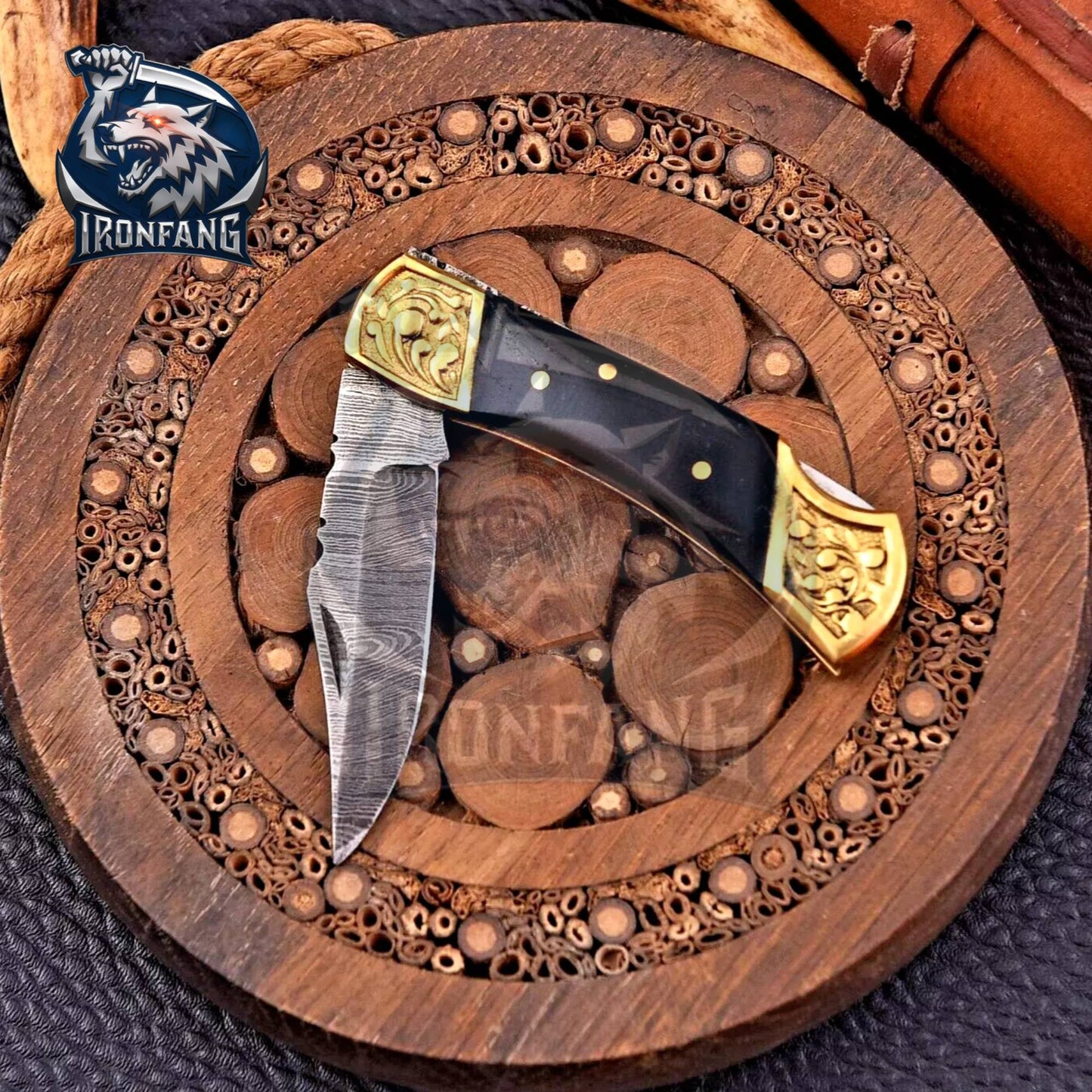 6-inches-Damascus-Steel-Folding-Knife-Ironfangknife