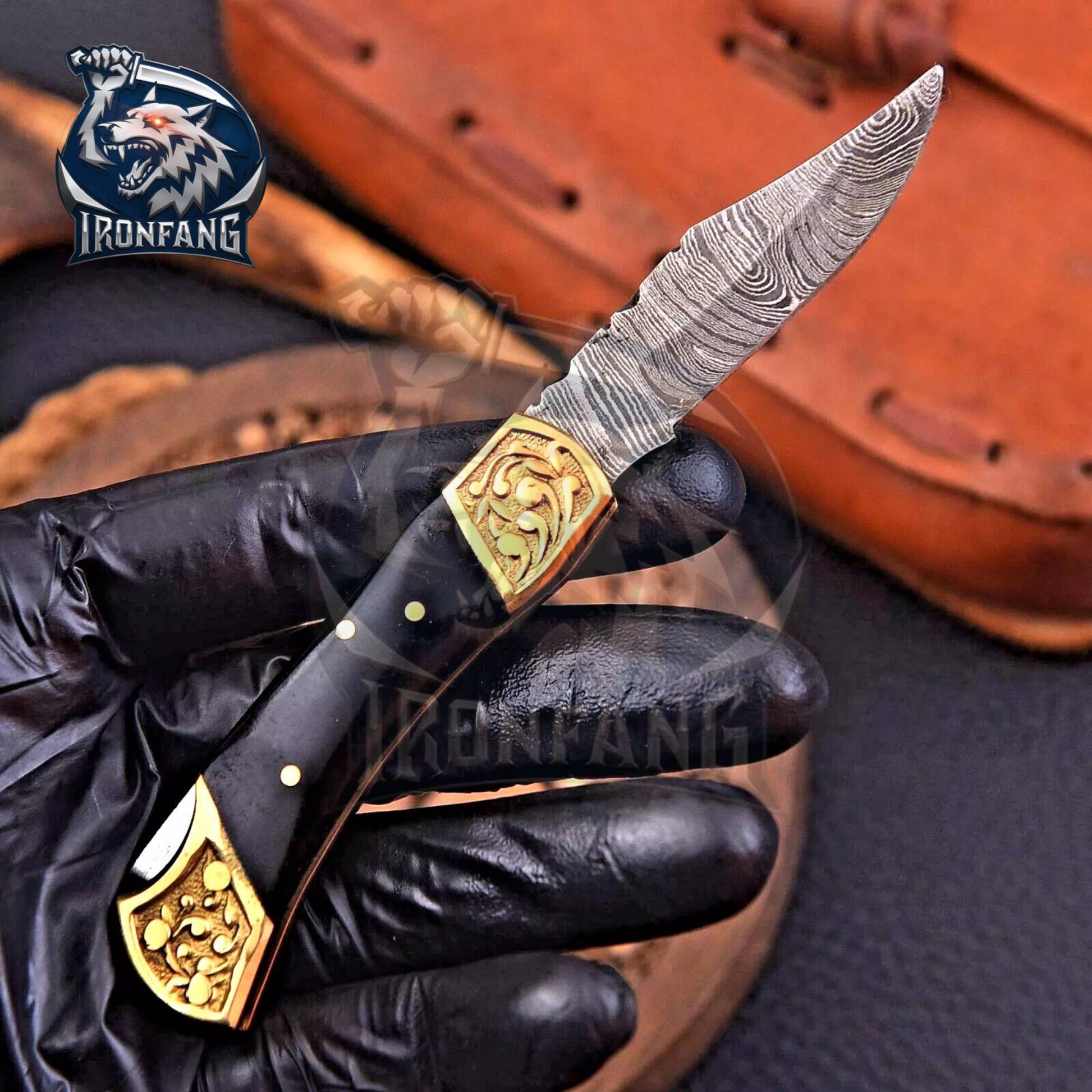 6-inches-Damascus-Steel-Folding-Knife-Ironfangknife