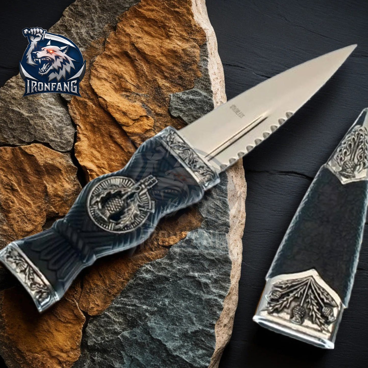 7-inches-Celtic-Scottish-Viking-Dagger-Ironfangknife