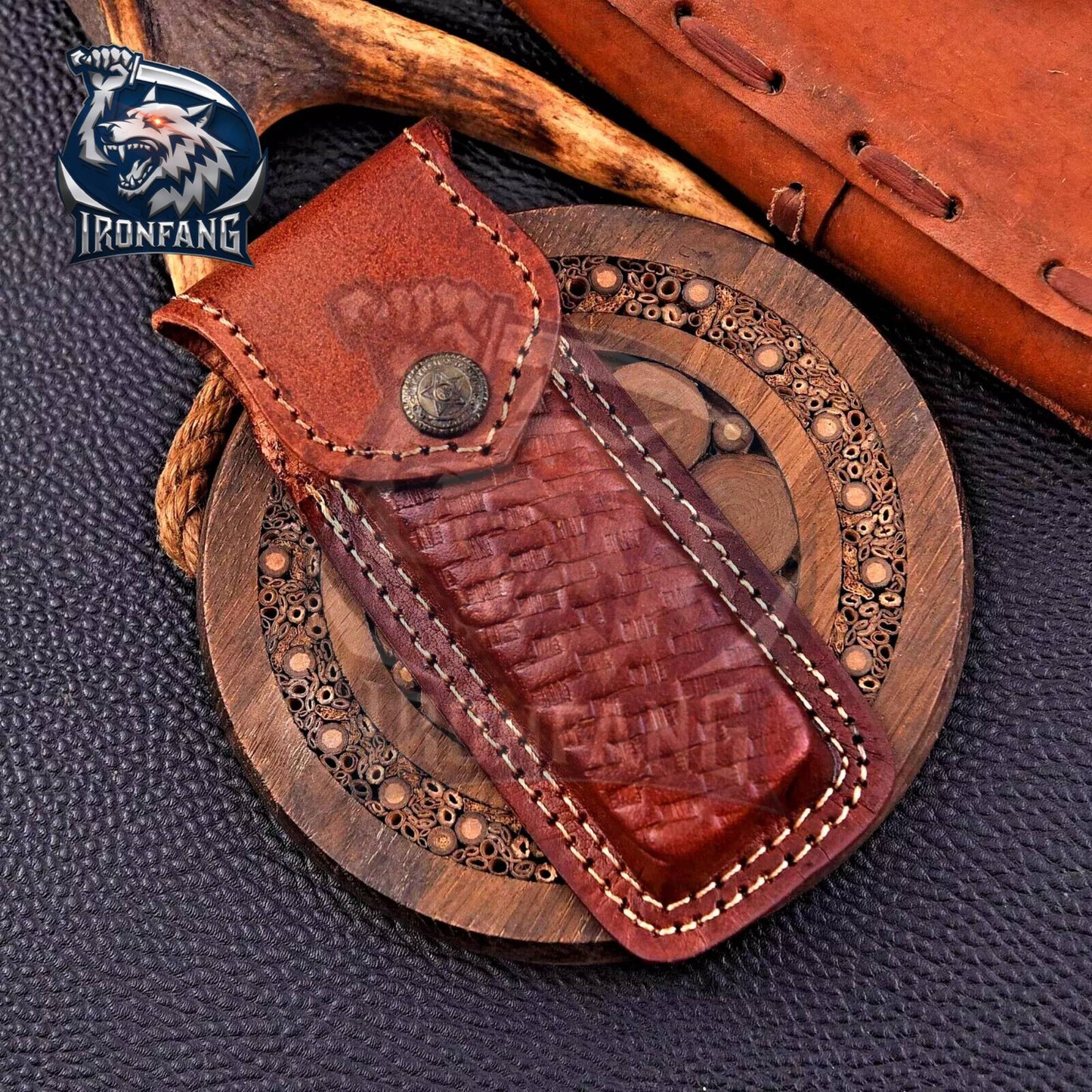 7-inches-Damascus-Steel-Folding-Knife-Ironfangknife