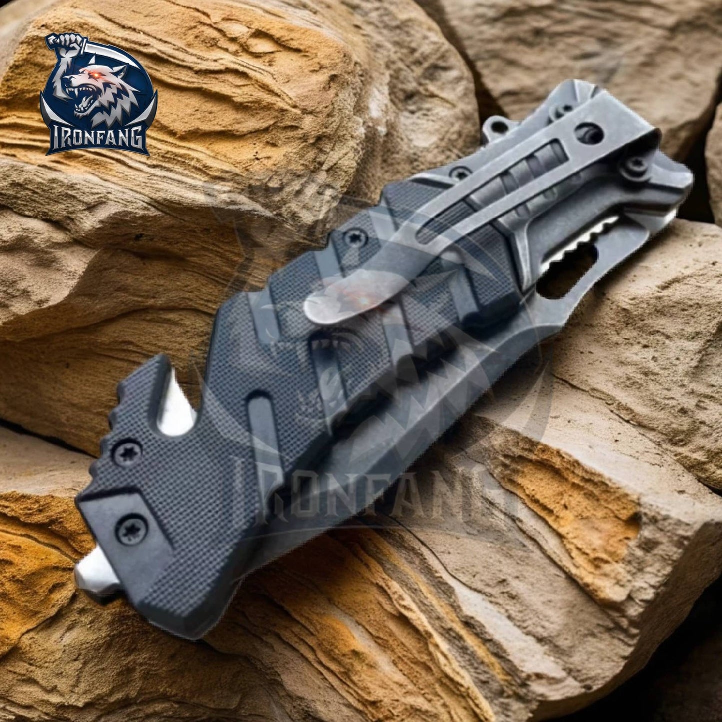 8-Inches-Ballistic-Military-Tactical-Folding-Knife-Ironfangknife
