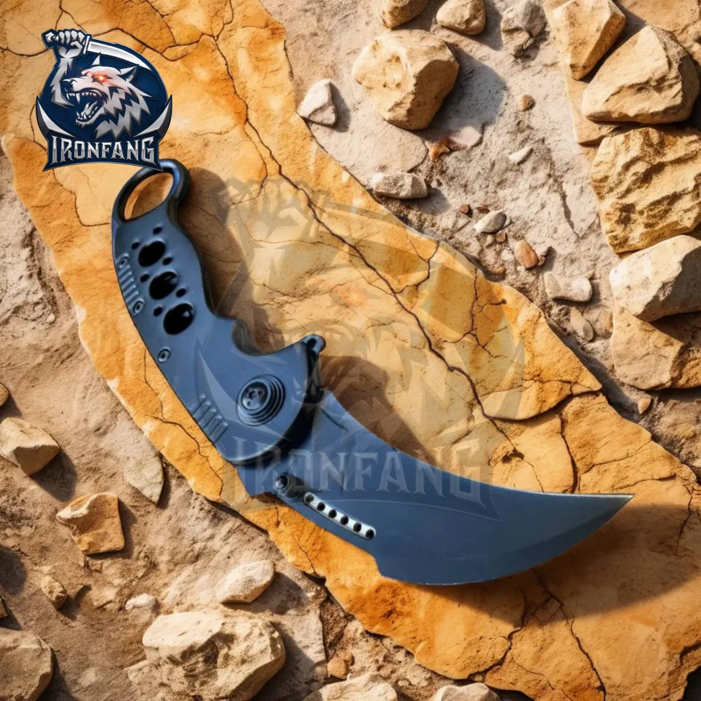 8-Inches-Karambit-Folding-Knife-Ironfangknife