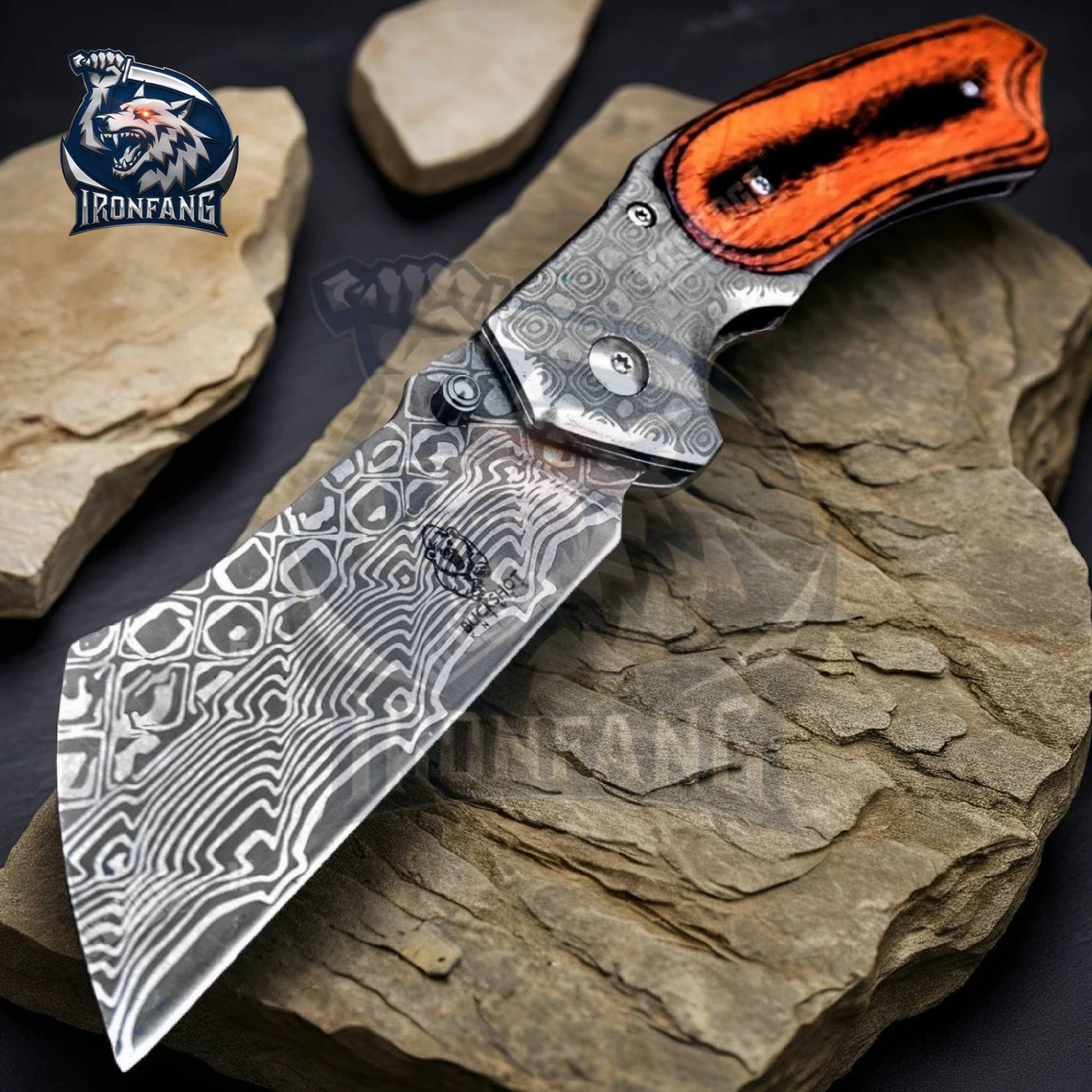 8-inches-damascus-razor-cleaver-ironfangknife