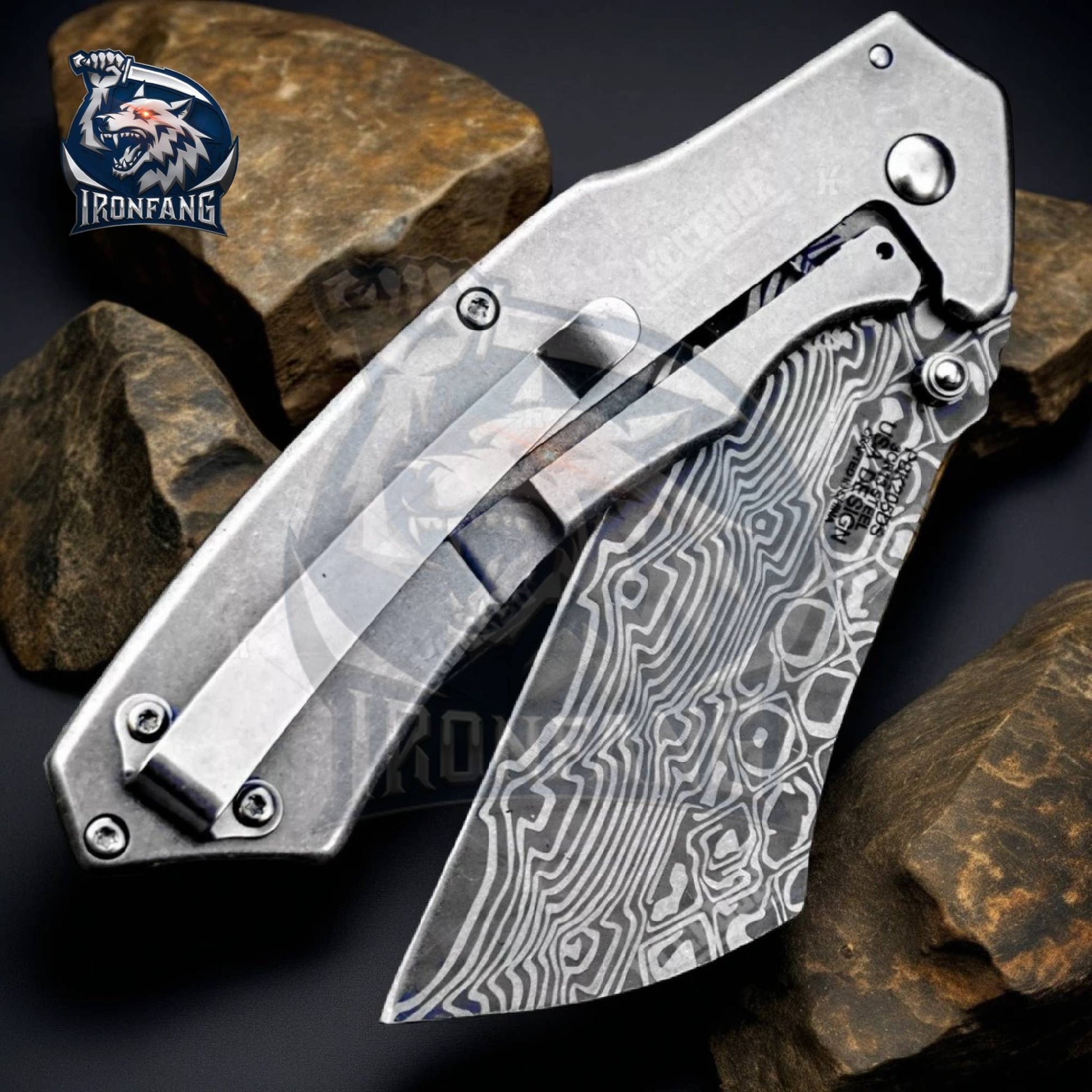 8-inches-damascus-razor-cleaver-ironfangknife