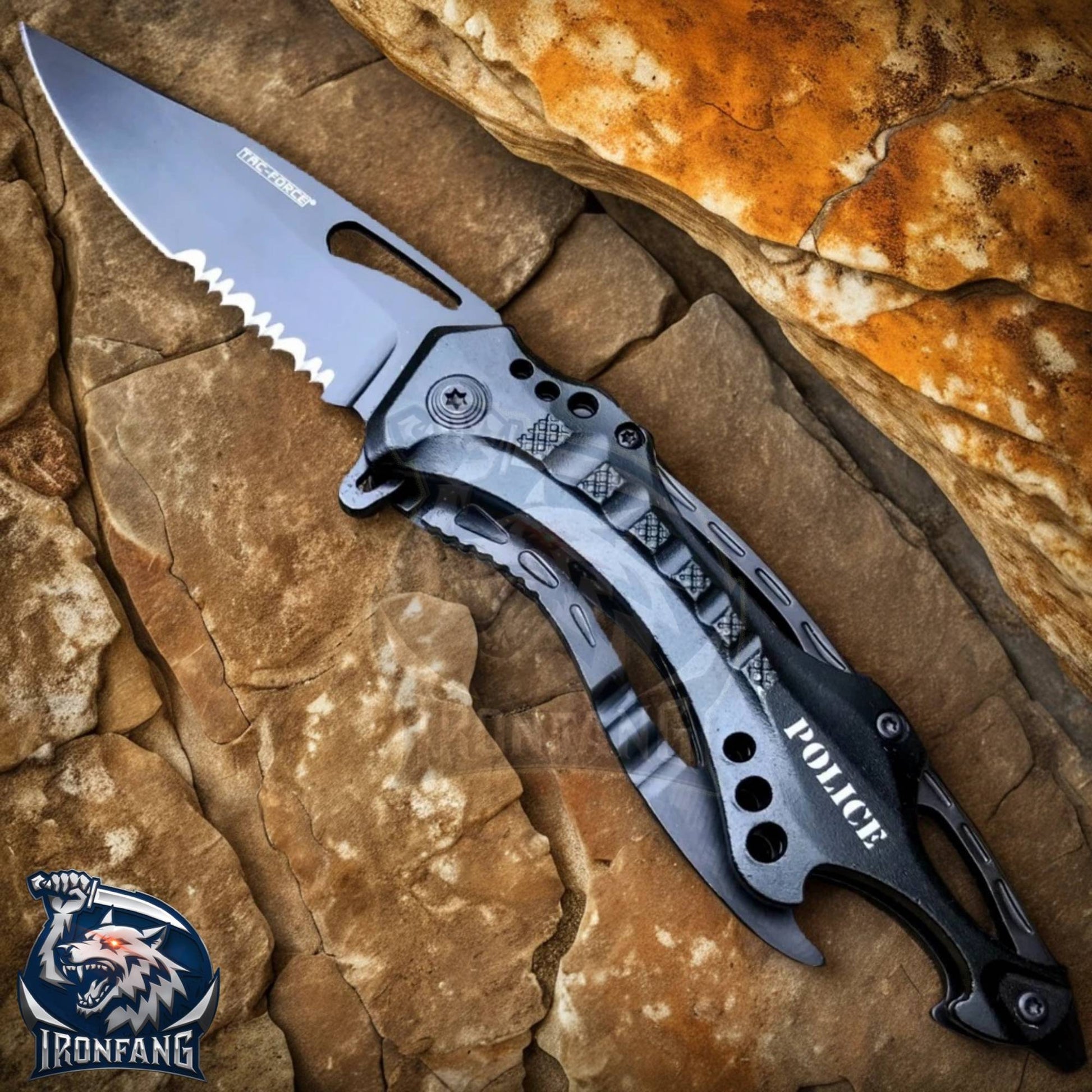 8.5-Inches-TAC-FORCE-POLICE-Folding-Pocket-Knife-Ironfangknife