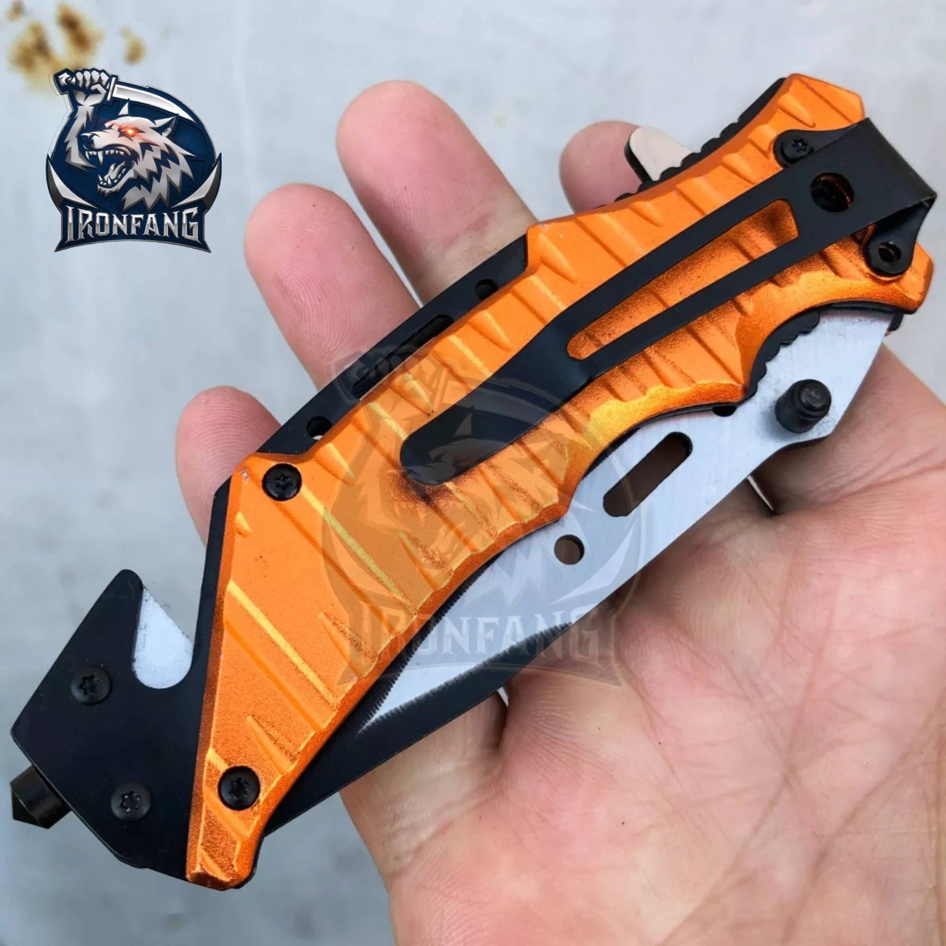 9-Inches-EMT-EMS-RESCUE-Folding-Pocket-Knife-Ironfangknife