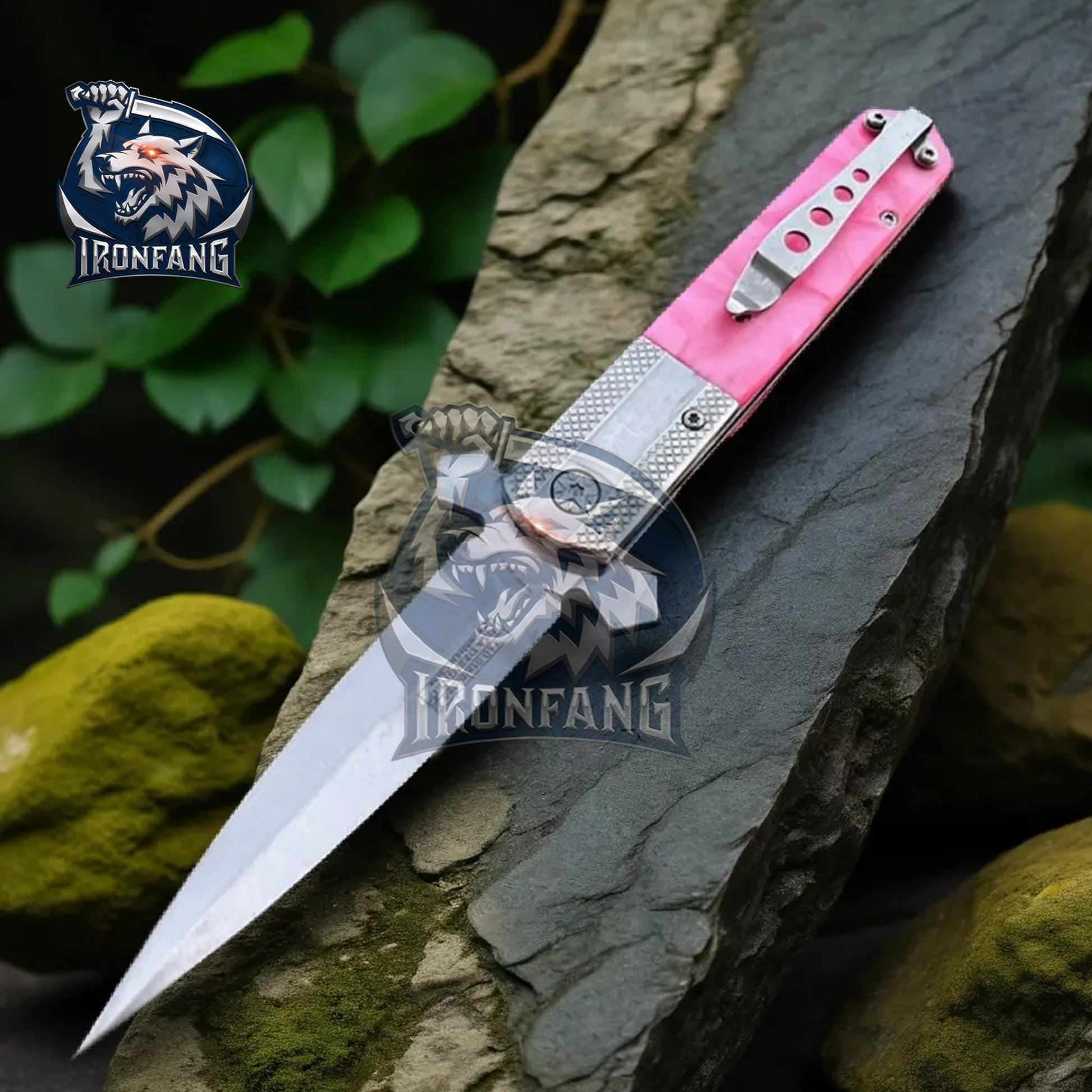 Celtic-Cross-Gothic-Stiletto-Folding-Knife