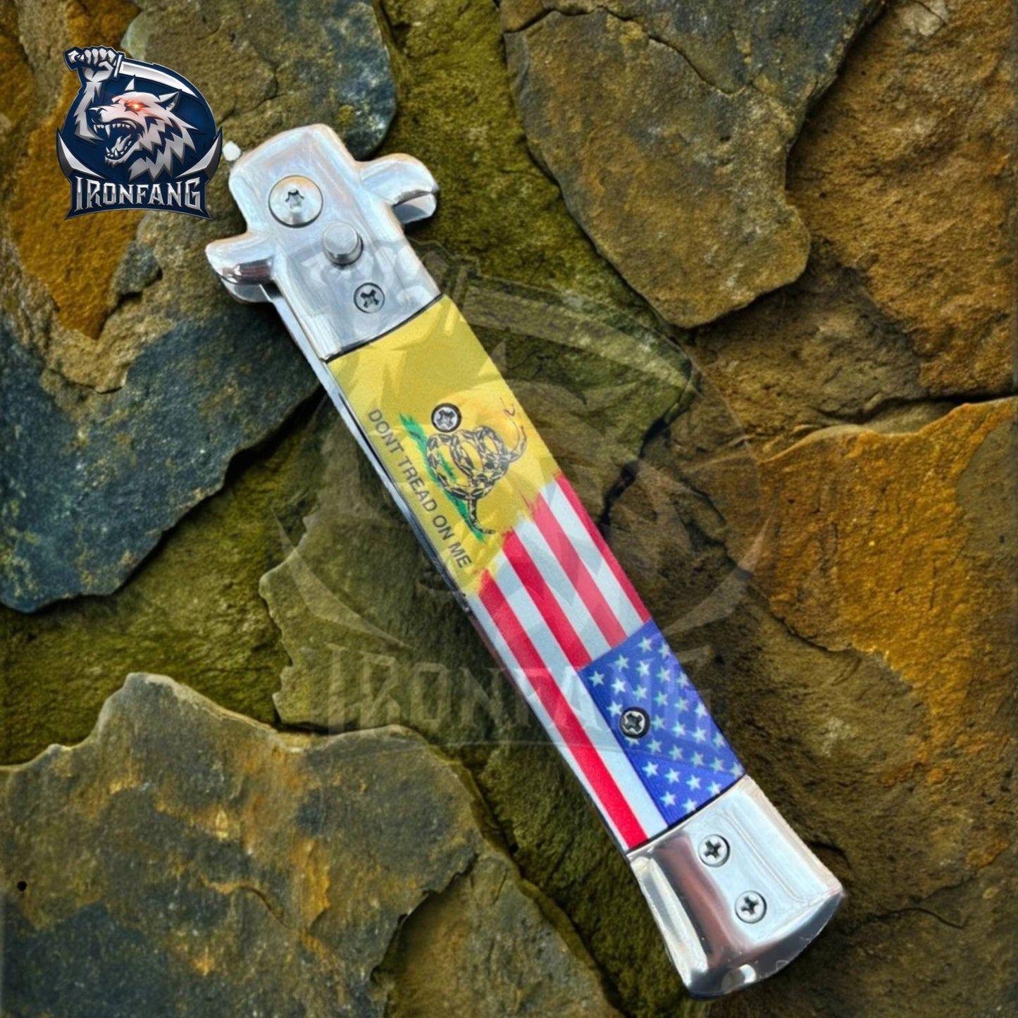 Premium-9-inches-USA-Stiletto-Folding-Knife-Don't-Treat-On-Me