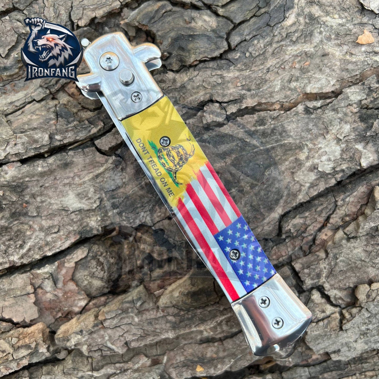 Premium-9-inches-USA-Stiletto-Folding-Knife-Don't-Treat-On-Me