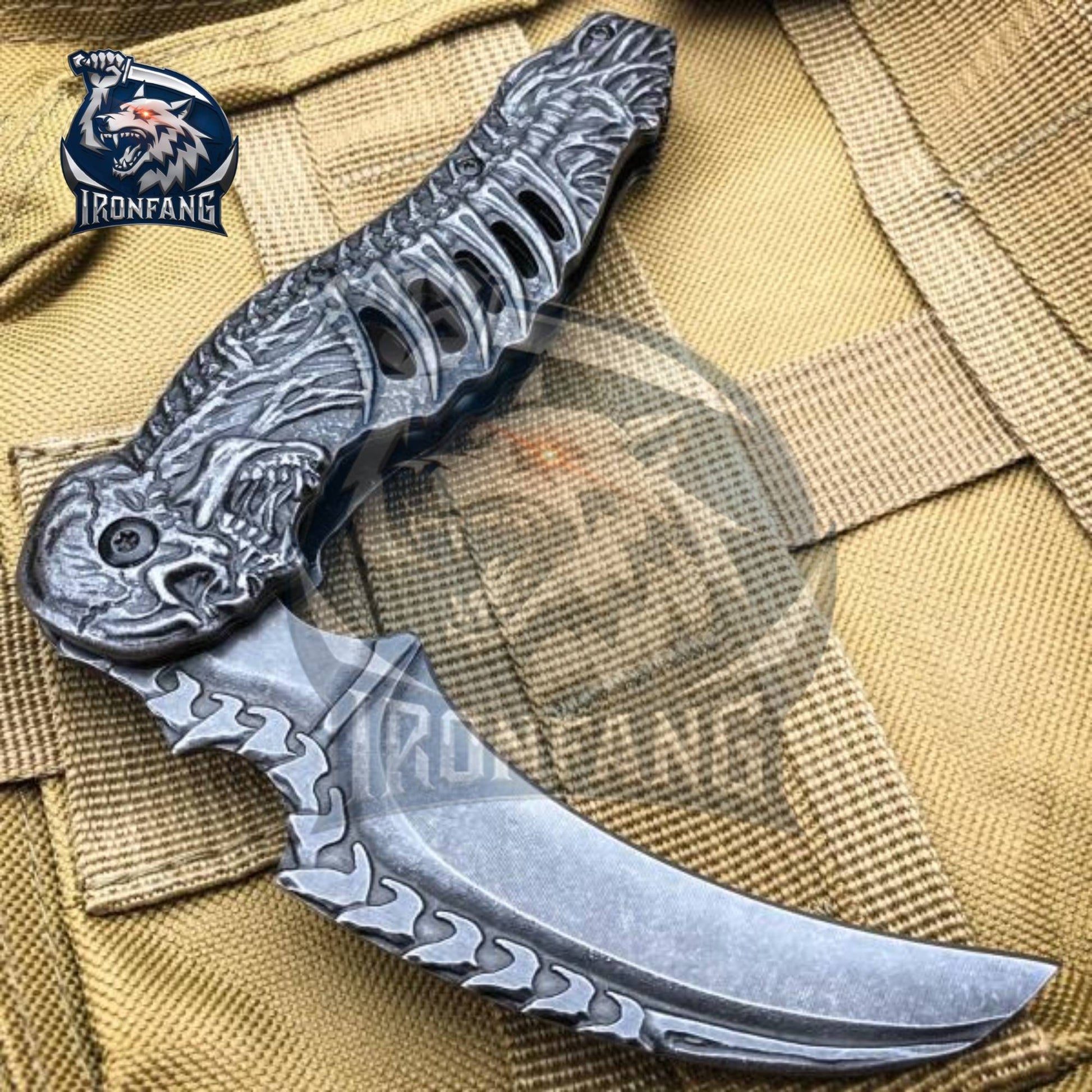 Skull-Grim-Reaper-Karambit-Pocket-Folding-Knife-ironfangknife