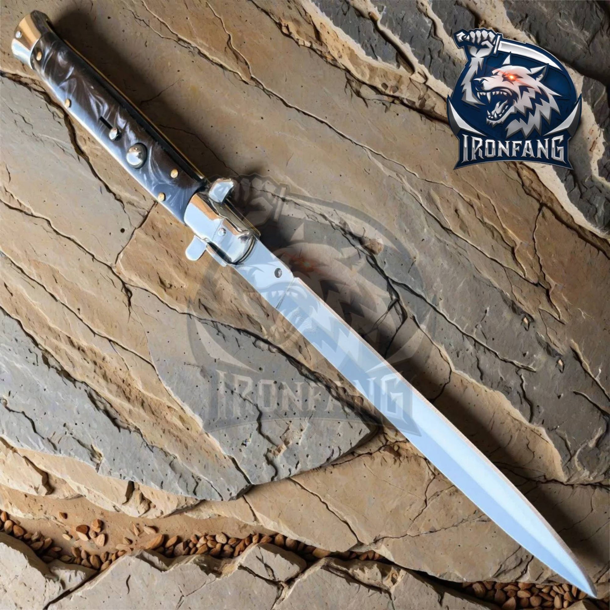 13 premium big boy stiletto ironfang knife