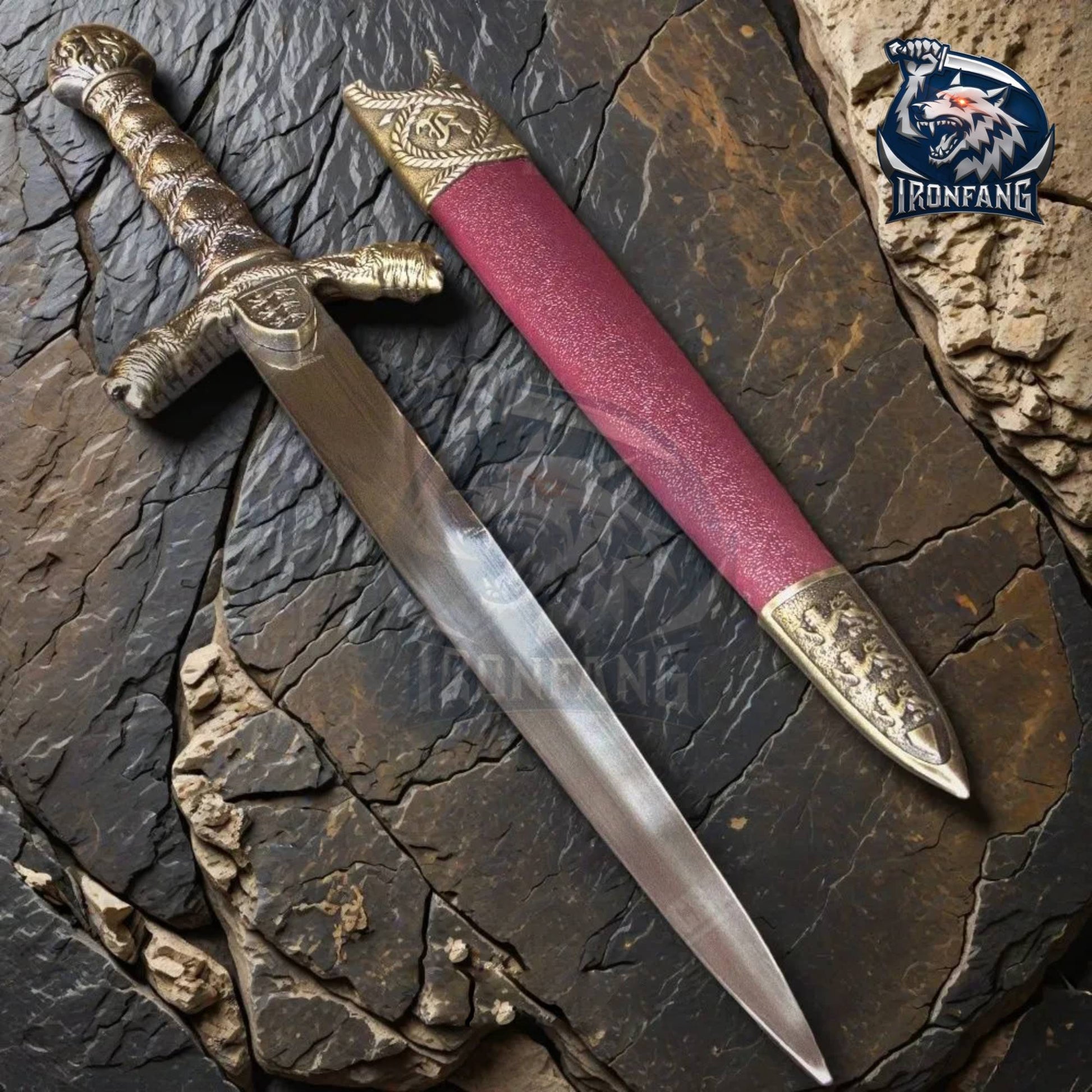 15.5 Sir Lancelot Medieval Dagger