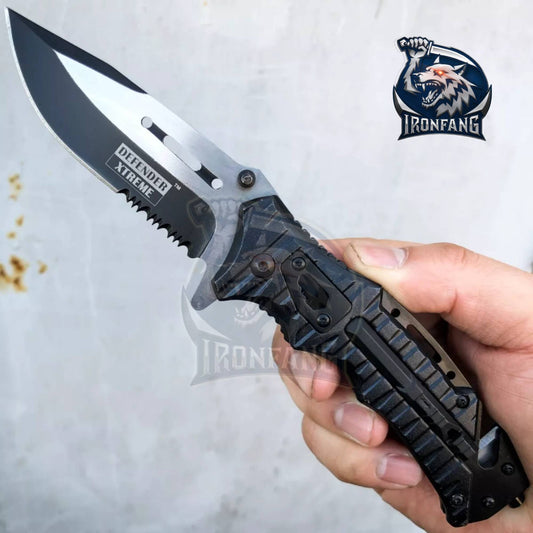 9-Inches-USMC-Folding-Pocket-Knife-Defender-Xtreme-Ironfangknife
