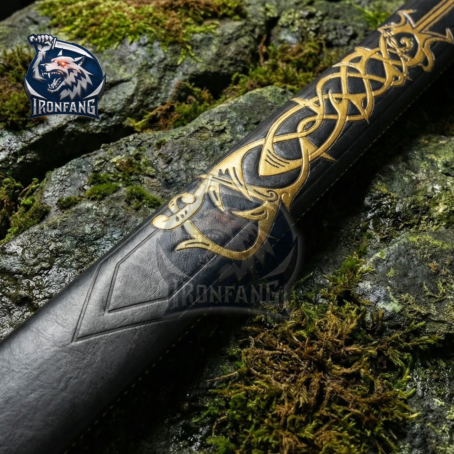 Premium 50" Legend of Zelda Master Sword Replica Black Limited Edition ironfangKnife