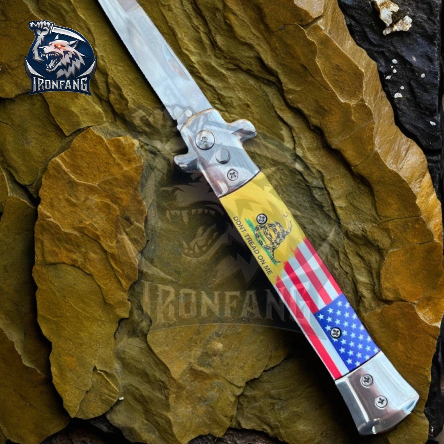 Premium-9-inches-USA-Stiletto-Folding-Knife-Don't-Treat-On-Me