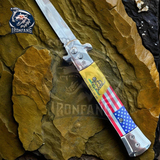 Premium-9-inches-USA-Stiletto-Folding-Knife-Don't-Treat-On-Me