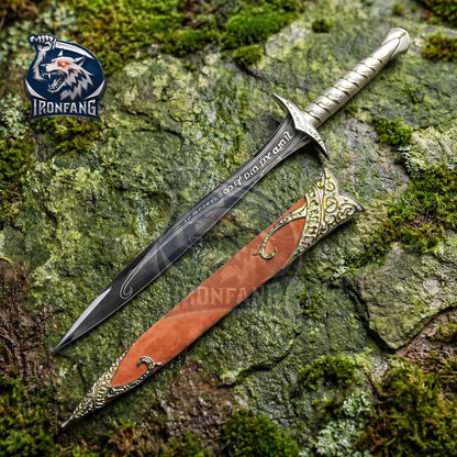 Premium 30" Sting Frodo Lord of the Rings Metal Sword ironfangknife