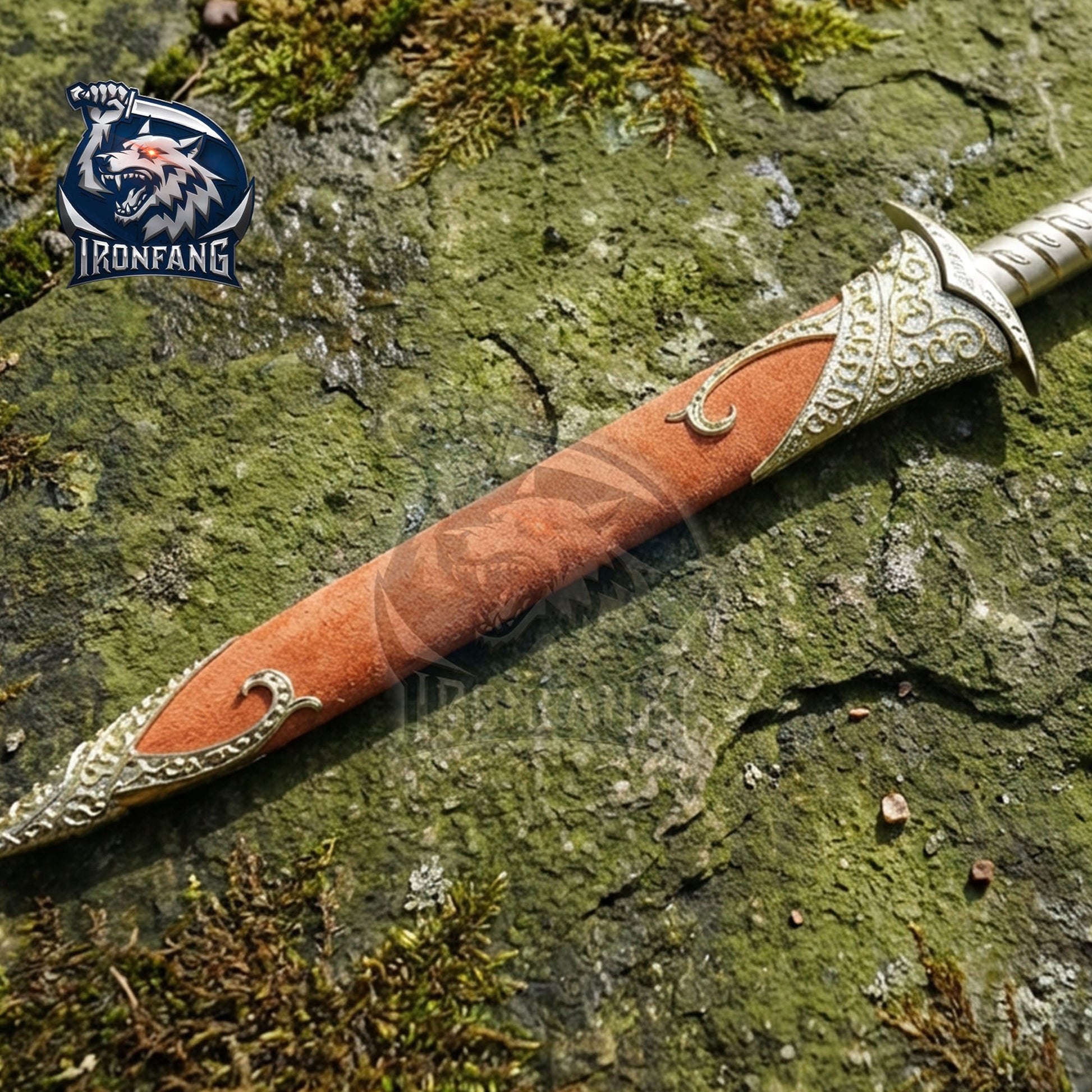 Premium 30" Sting Frodo Lord of the Rings Metal Sword ironfangknife